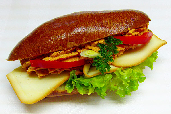 Sajtos - körözöttes szendvics